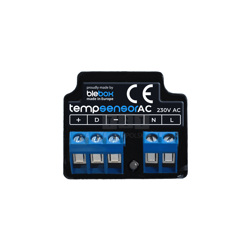 BLEBOX tempsensorAC - TERMOMETR WIFI DO 4 CZUJNIKÓW TEMPERATURY