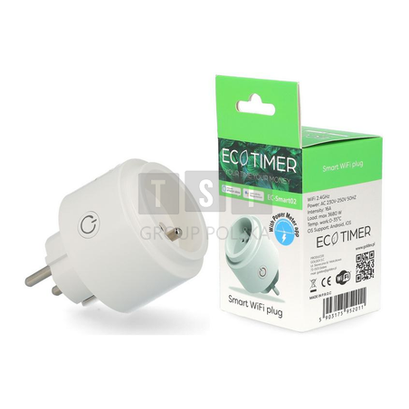 Gniazdko WiFi EC-Smart02 - inteligentne
