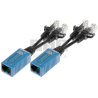 ADAPTER AD-UTP/R 2x RJ45 / 1x RJ45