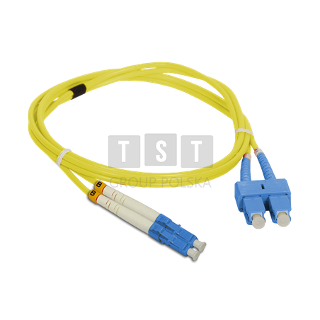 FOC-LCSC-9SMD-2 Patch cord SM LC-SC duplex 9/125 2m