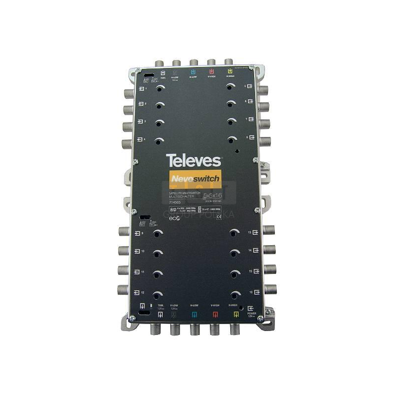Multiswitch Televes Nevoswitch 5x5x16 ref. 714505