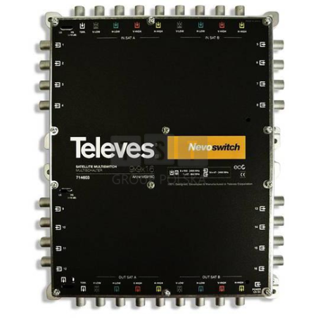 MULTISWITCH TELEVES 9x9x16 "F" 714603 NEVO