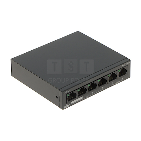 SWITCH POE NSW2020-6T-POE-IN 4-PORTOWY UNIVIEW