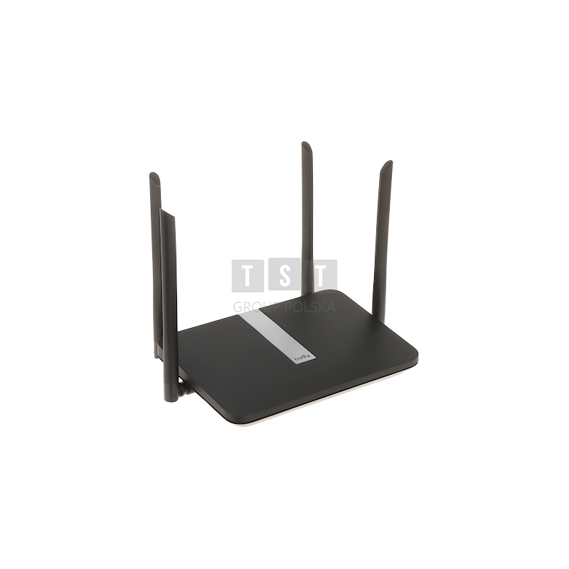ROUTER CUDY-X6 Wi-Fi 6, 2.4 GHz, 5 GHz, 574 Mb/s + 1201 Mb/s