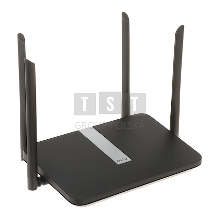 ROUTER CUDY-X6 Wi-Fi 6, 2.4 GHz, 5 GHz, 574 Mb/s + 1201 Mb/s