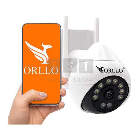 Kamera IP zewnętrzna obrotowa GSM na kartę SIM ORLLO Z17