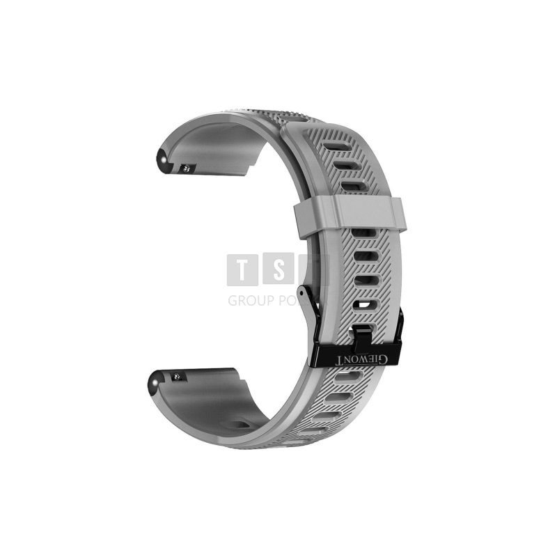 Pasek do Smartwatch Giewont GW430 Silikonowy SZARY GWP430-3