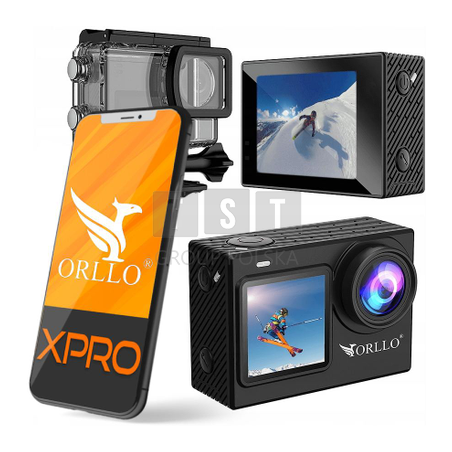 KAMERKA SPORTOWA ORLLO XPRO SHARK DUO
