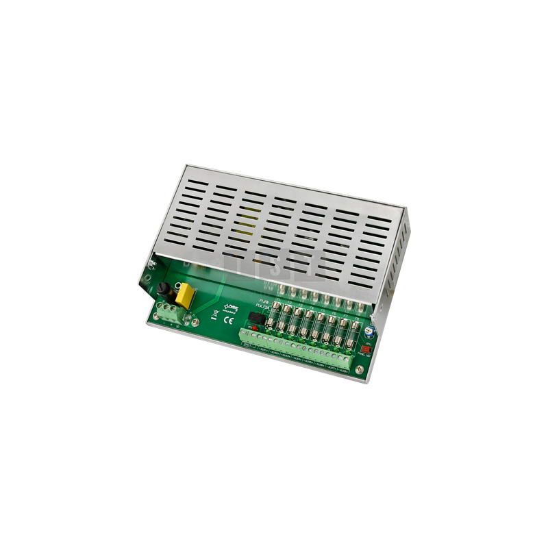 PSDC 12V/7A/8x1A zasilacz wielowyjściowy do zabudowy PSDC-12V8X1A