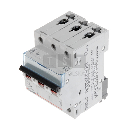 WYŁĄCZNIK NADPRĄDOWY LE-403405 TRÓJFAZOWY 32 A TYP B LEGRAND
