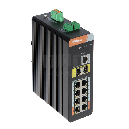 PFS4210-8GT-DP-V2 Switch PoE 8xPoE, 120W