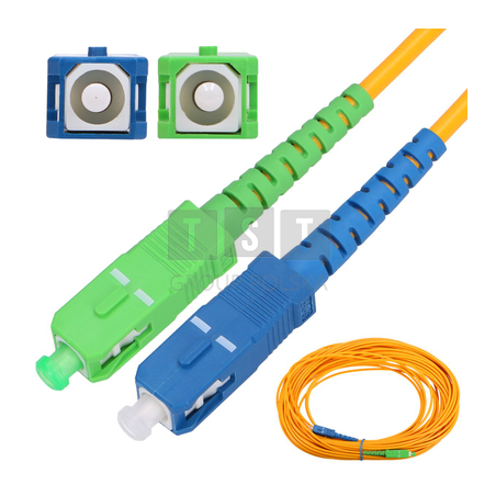 Extralink SC/UPC-SC/APC | Patchcord | Jednomodowy, Simplex, 3mm, 3m
