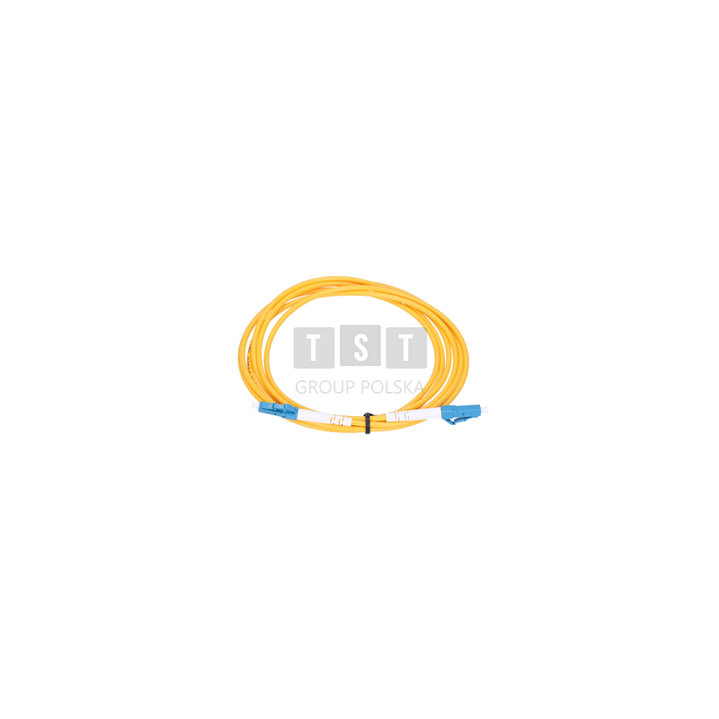 Extralink LC/UPC-LC/UPC | Patchcord | Jednomodowy, Simplex, 3mm, 2m