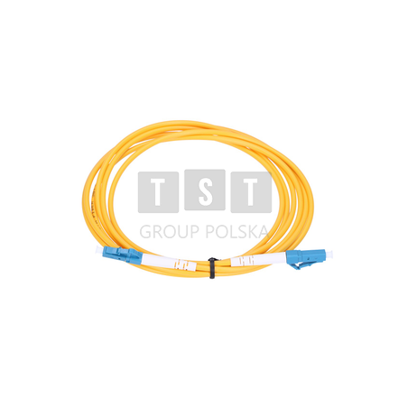 Extralink LC/UPC-LC/UPC | Patchcord | Jednomodowy, Simplex, 3mm, 2m