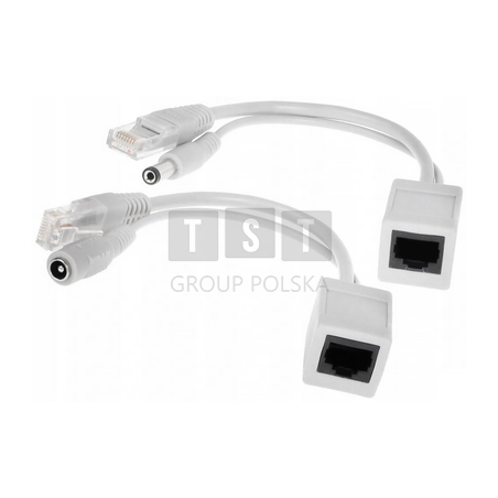 Extralink 1 Portowy | PoE Injector | PoE Injector i Splitter, 100Mb/s