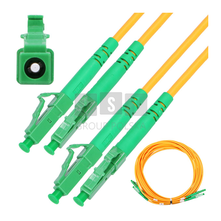 Extralink LC/APC-LC/APC | Patchcord | Single Mode, Duplex, 9/125um, G657A, 10m