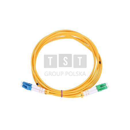 Extralink LC/UPC-LC/APC | Patchcord | Jednomodowy, Duplex, 9/125um, G657A, 2m