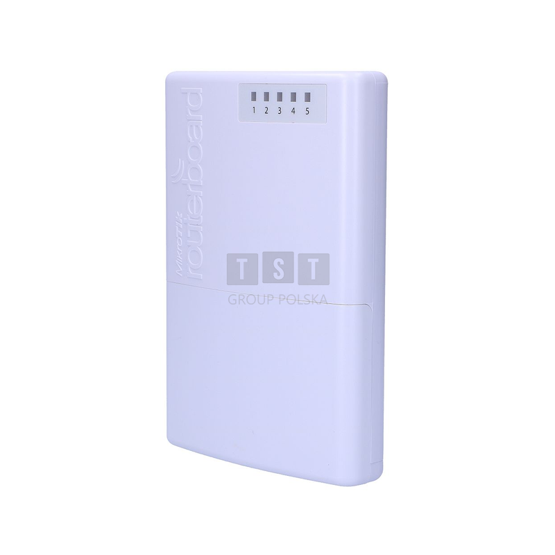 MikroTik PowerBox | Router | RB750P-PBr2, 5x RJ45 100Mb/s, zewnętrzny, wodoodporny