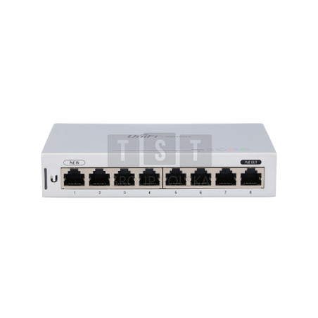 Ubiquiti US-8-5 | Switch | UniFi, 8x RJ45 1000Mb/s, PoE Passthrough, 5-pack
