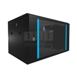 Extralink 6U 600x450 Czarna...