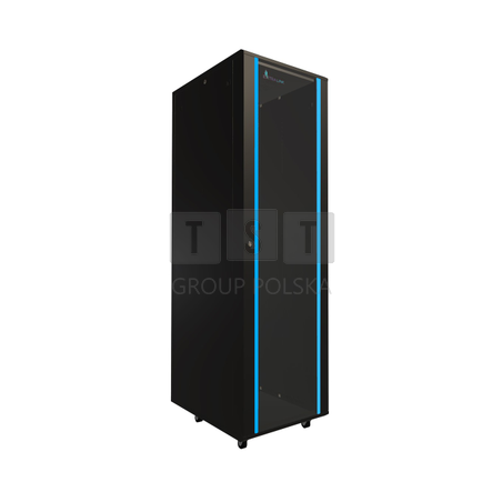 Extralink 42U 600x800 Czarna | Szafa rack | stojąca