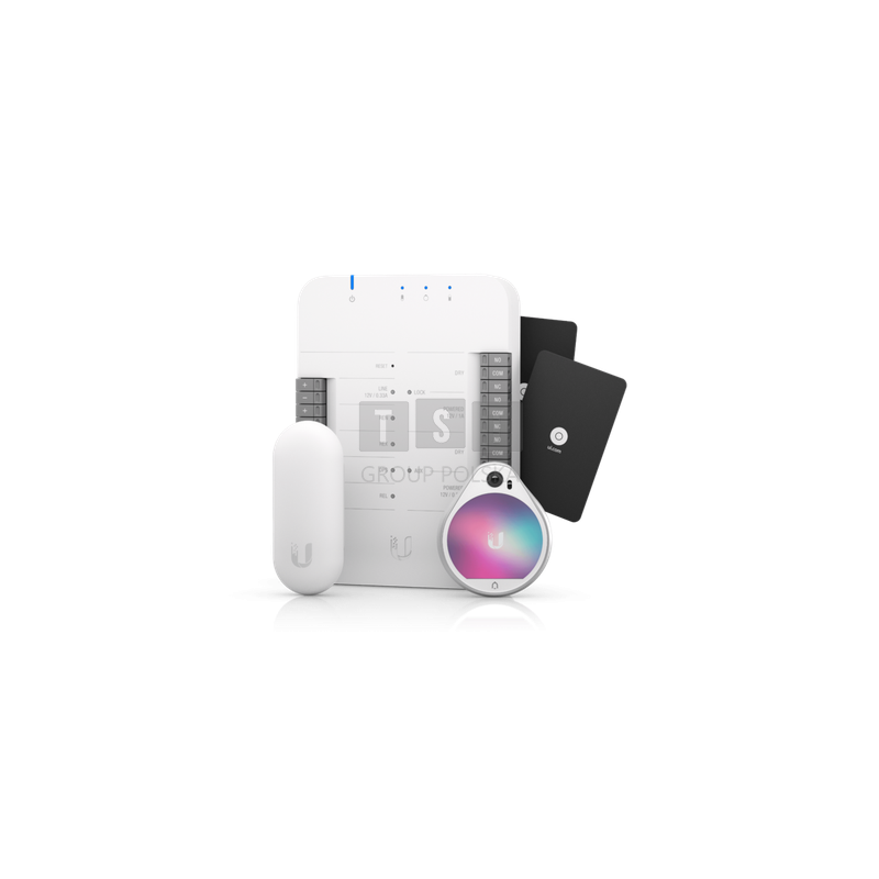 Ubiquiti UA-SK | Zestaw startowy | UniFi Access Starter Kit, 1x UA-HUB + 1x UA-PRO + 1x UA-LITE + 1x UA-CARD
