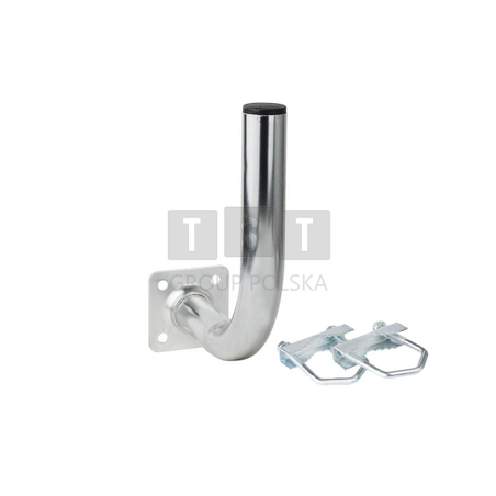 Extralink L200 | Uchwyt balkonowy | 200mm, z cybantami M8, stal, ocynk