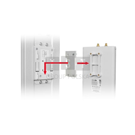 RF Elements EasyBracket 912 | Uchwyt montażowy | dedykowany dla MikroTik BaseBox lub Ubiquiti AirMAX