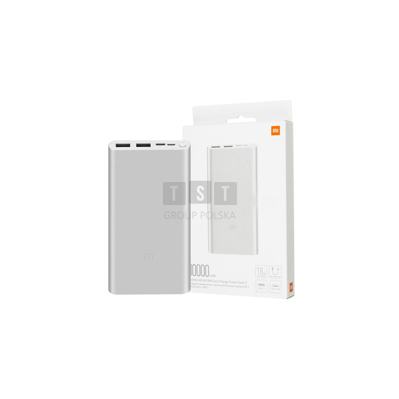 Xiaomi 10000mAh Mi 18W Fast Charge Power bank | Powerbank | 10000 mAh, Grey, PLM13ZM