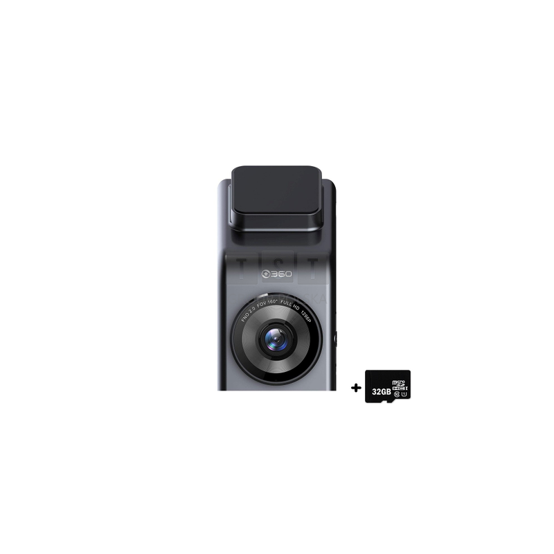360 G300H Premium | Rejestrator samochodowy | 1296p, GPS, karta microSD 32GB w zestawie