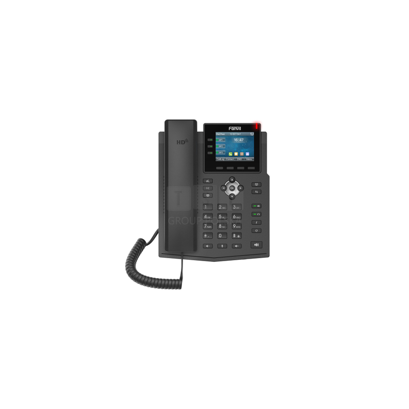 Fanvil X3U | Telefon VoIP | IPV6, HD Audio, RJ45 1000Mb/s PoE, wyświetlacz LCD