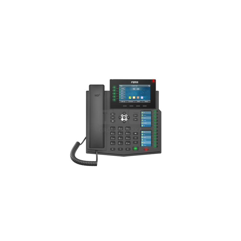 Fanvil X6U | Telefon VoIP | IPV6, HD Audio, RJ45 1000Mb/s PoE, 3x wyświetlacz LCD