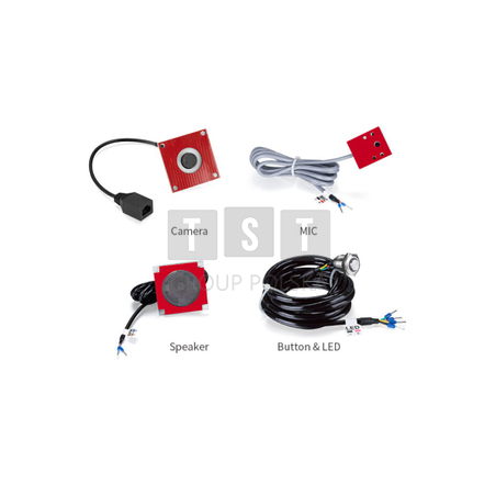 Fanvil PA2-KIT | Zestaw akcesoriów dla PA2 | kamera IP, głośnik, mikrofon, przycisk LED