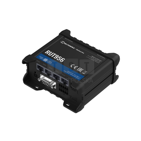 Teltonika RUT956 | Profesjonalny przemysłowy router 4G LTE | Cat.4, WiFi, Dual Sim, GPS, 1x WAN, 3X LAN, RUT956 100000