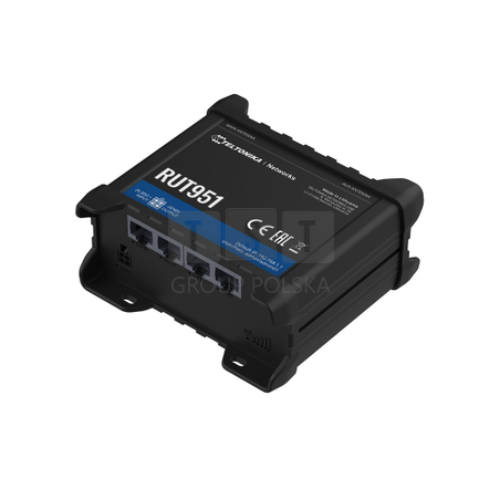 Teltonika RUT951 | Profesjonalny przemysłowy router 4G LTE | Cat.4, WiFi, Dual Sim, 1x WAN, 3X LAN, RUT951 000000