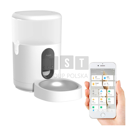 Aqara Smart Pet Feeder C1 | Inteligentny podajnik karmy | Zigbee 3.0, zbiornik 4L