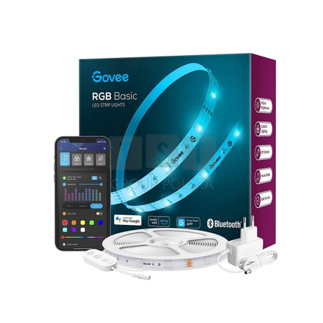 Govee H615A LED Strip Light 5m | Taśma LED | Wi-Fi, RGB