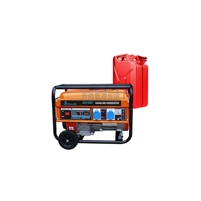 Extralink EGP-3000 | Agregat prądotwórczy | benzynowy, 3kW 1F