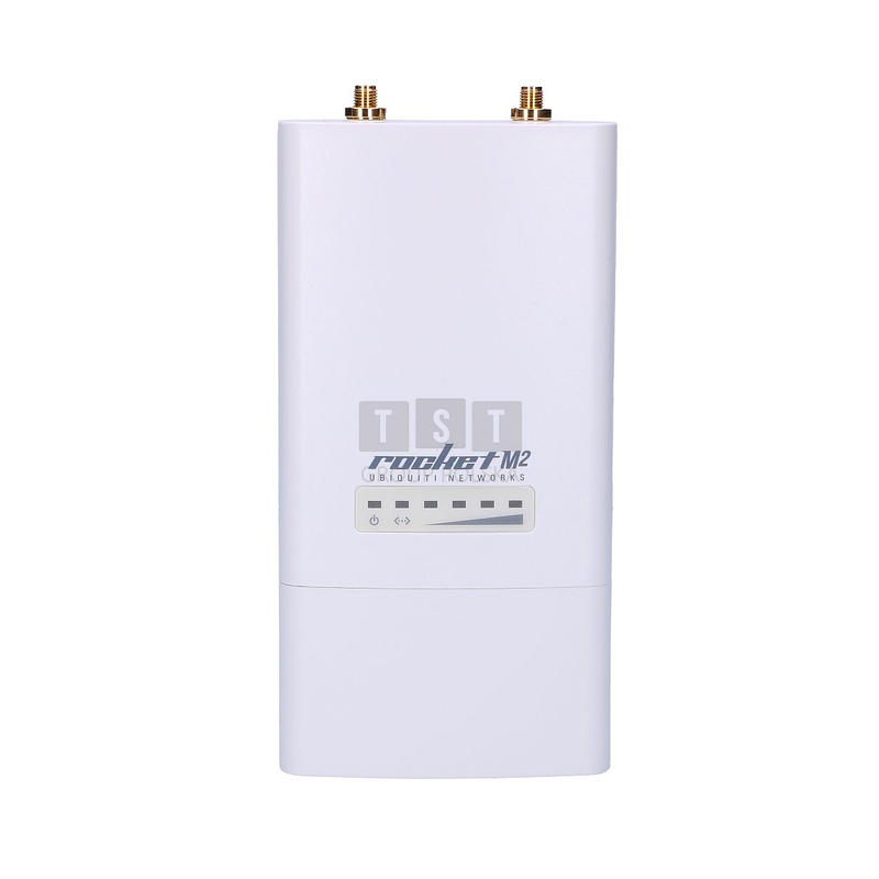 Ubiquiti RocketM2 | Stacja bazowa | 2,4GHz, 1x RJ45 100Mb/s, 2x RP-SMA