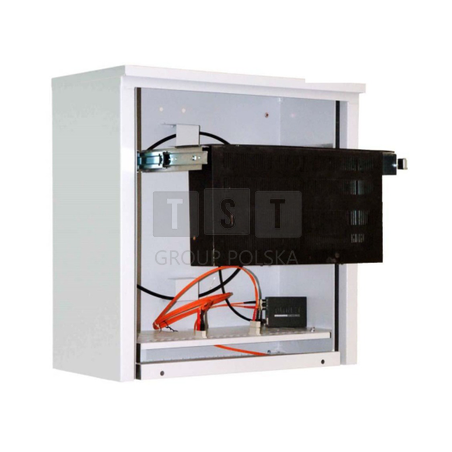 Mantar MZ-62/61/30 L | Szafka światłowodowa | zamykana na dwie kłódki, głębokość 300 mm