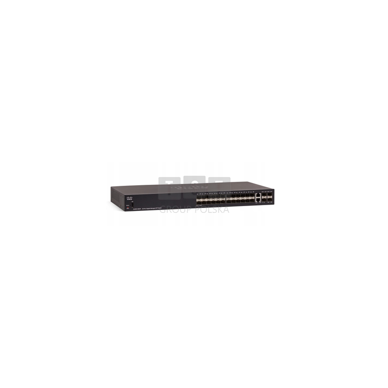 Cisco SG350-28SFP | Switch SFP | 24x SFP, 2x Combo(RJ45/SFP) + 2x SFP, Zarządzalny