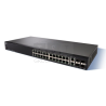 Cisco SF250-24 | Switch | 24x 100Mb/s, 2x 1Gb/s Combo(RJ45/SFP), Zarządzalny