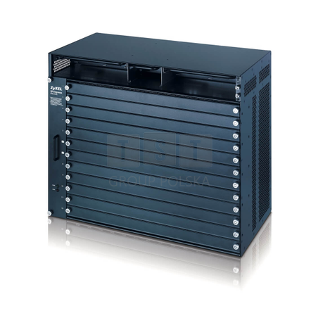 Zyxel IES-5112M | Jednostka bazowa OLT | 8U, 12 slotów