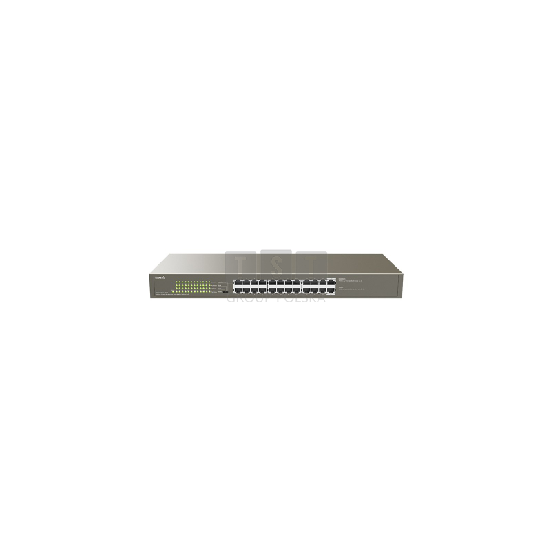 Tenda TEG1124P-24-250W | Switch PoE | 24x RJ45 1000Mb/s, 225W