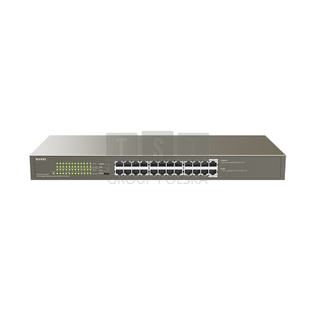 Tenda TEG1124P-24-250W | Switch PoE | 24x RJ45 1000Mb/s, 225W