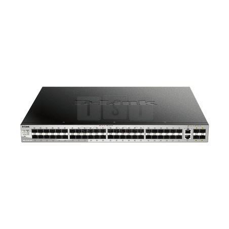 D-LINK DGS-3130-54S/SI | Switch | 48x SFP, 2x RJ45 10Gb/s, 4x SFP+, L3