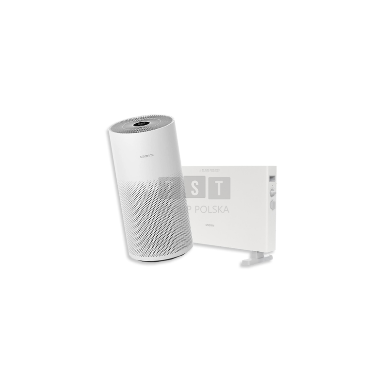 SmartMi Air Purifier White + Electric Heater 1S | Zestaw | Oczyszczacz powietrza + Grzejnik elektryczny