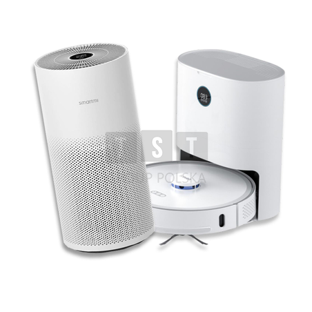 SmartMi Air Purifier White + XClea H30 Plus | Zestaw | Oczyszczacz powietrza + Robot sprzątający