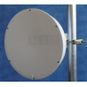 Jirous JRE-28EX UPB | Antena kierunkowa | 10GHz, 28dBi, 2-pack