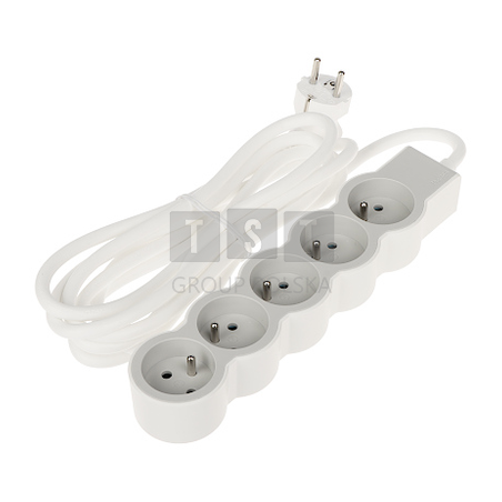 LISTWA ZASILAJĄCA LE-049492 (5 GNIAZD) 3 m LEGRAND